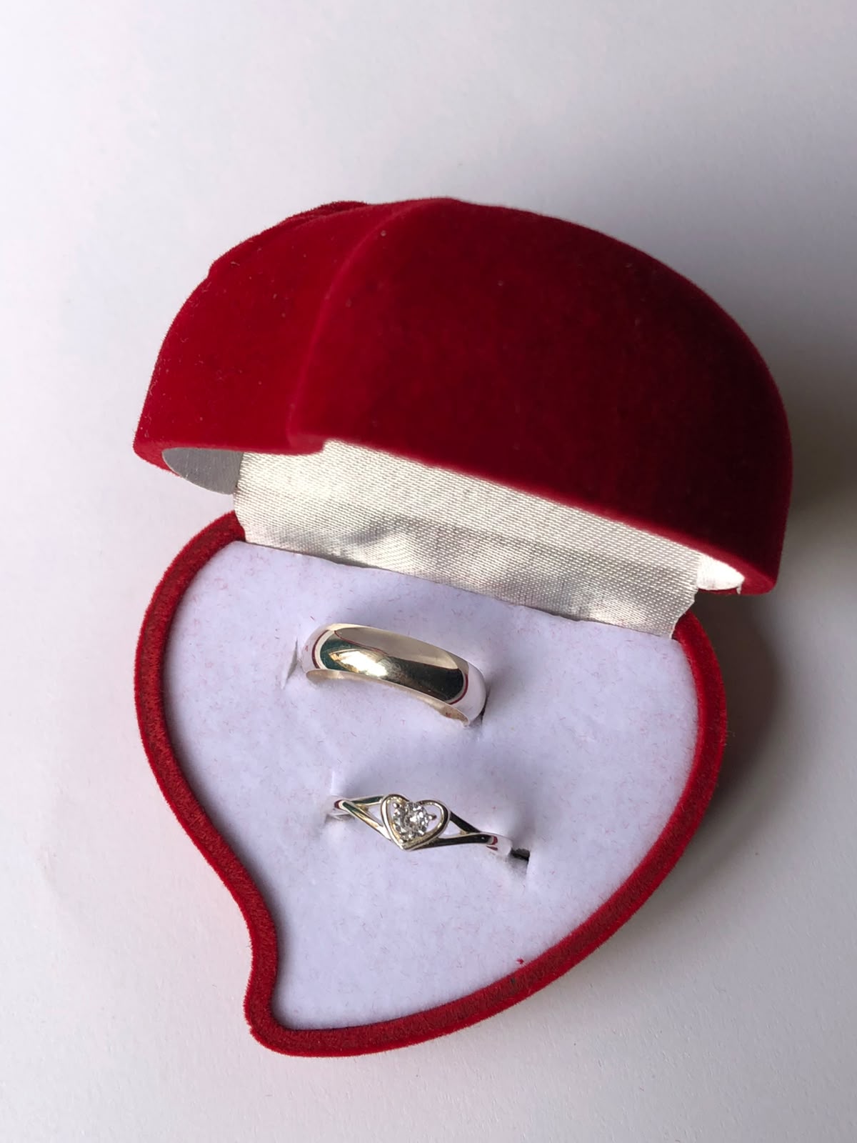 Argollas Promise · Plata 925